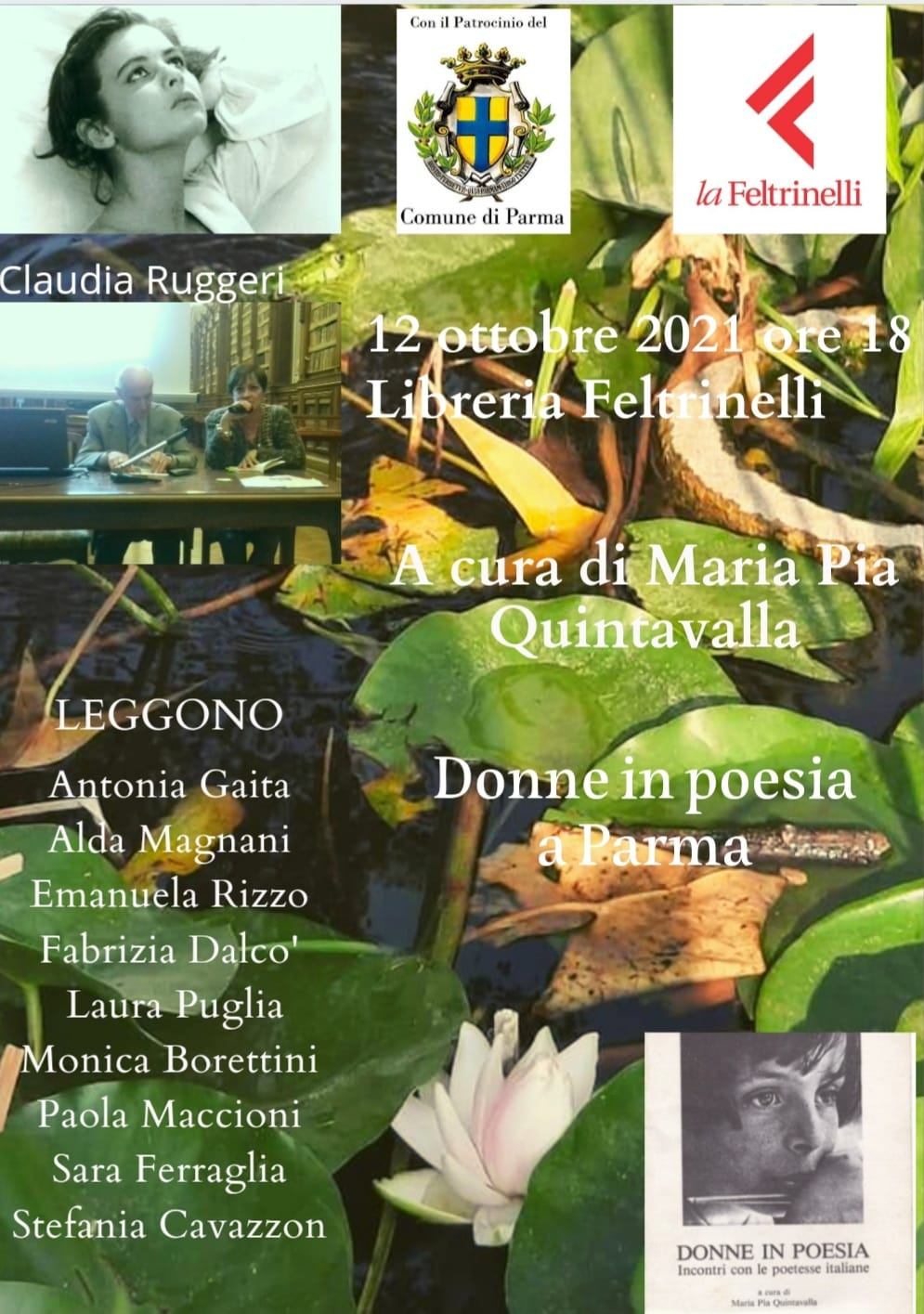 Donne in Poesia – Parma 12 ottobre 2021