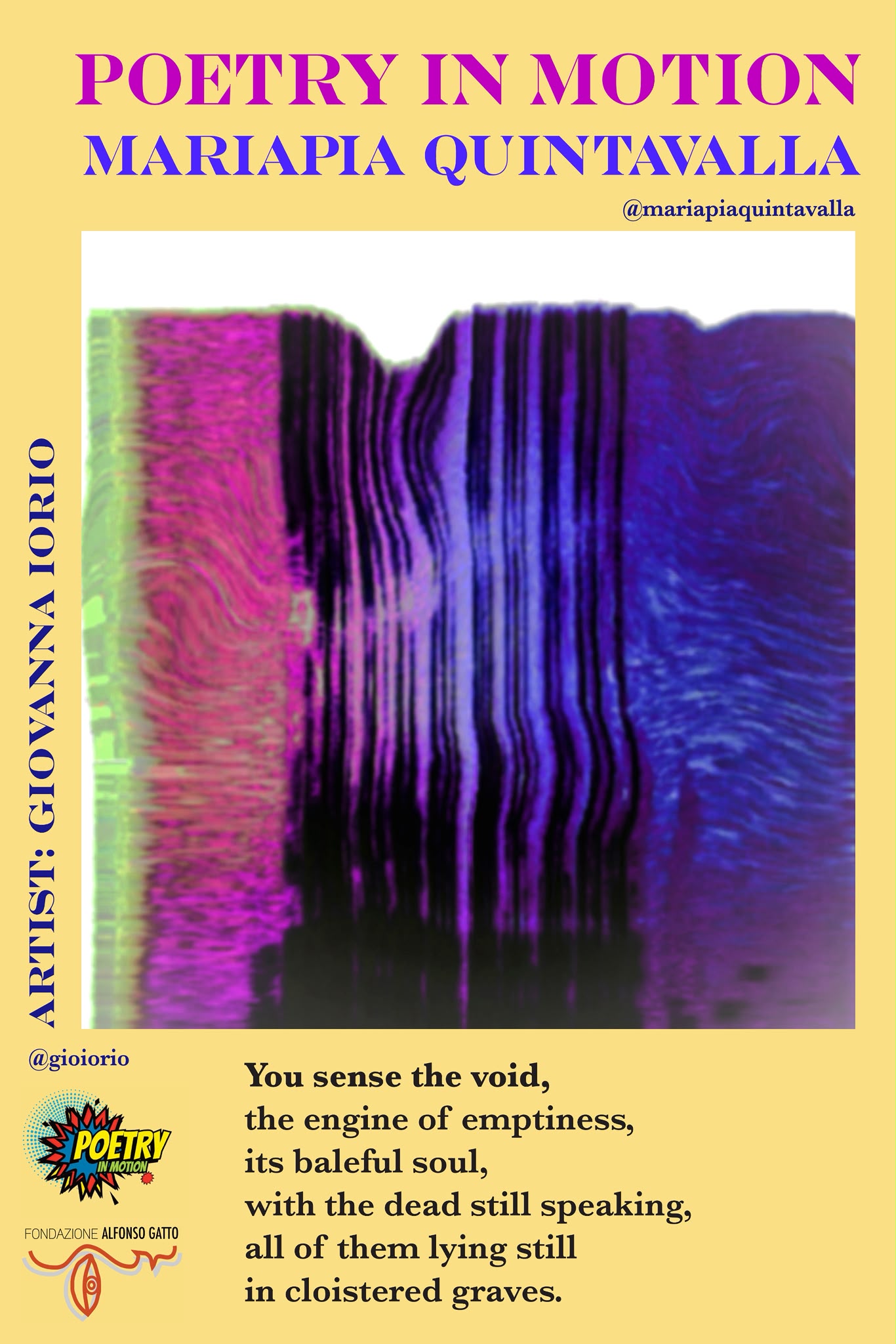 Poetry in Motion 6 Sep 2026 – Kensington – London  il 6.09.26